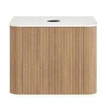 Nomad 600mm Natural Wall Hung Single Vanity